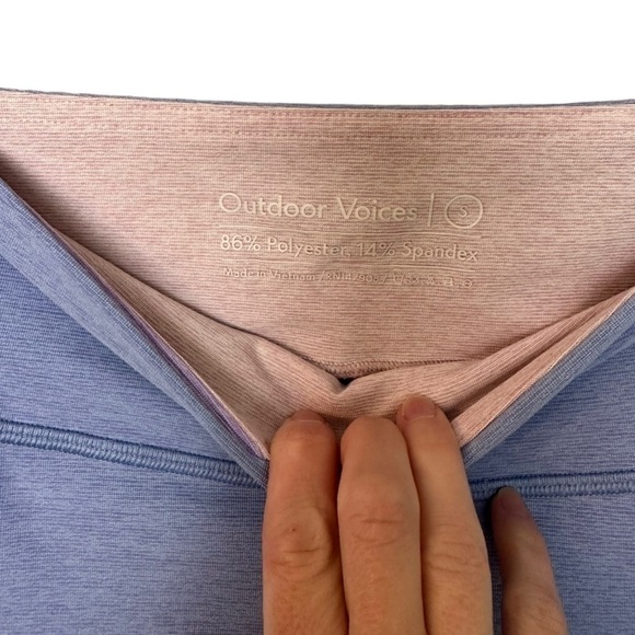 Outdoor voices springs leggings 7/8 S - Picture 6 of 10